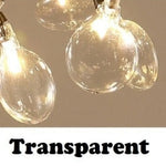 Lustre Led Branché Shanna Moderne Transparent / 45 Lampes Doré - Froide Luminaire Chambre