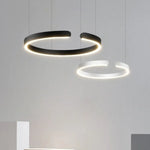 Lustre Led Circulaire Minimaliste Meryl Luminaire Doré