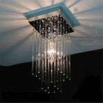 Lustre Led Cristal Chromé Luminaire Chambre