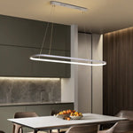 Lustre Led Design Arrondi Aluminium Luminaire Chambre