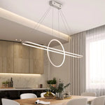 Lustre Led Design Nefta Suspendu Blanc / Chaude Luminaire Doré