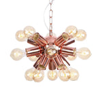 Lustre Led Design Rose Gold Fly Luminaire Chambre