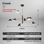 Lustre Led Design Triangles Loft Luminaire Chambre