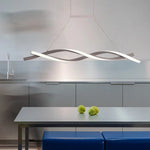 Lustre Led Design Vagues Callan Luminaire Chambre