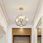 Lustre Led Doré Design Firefly Luminaire Chambre