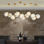 Lustre Led Doré Design Moderne Luminaire Chambre