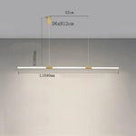 Lustre Led Doré Minimaliste Nevy 104 Cm / Naturelle Luminaire