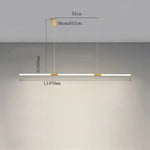 Lustre Led Doré Minimaliste Nevy 147 Cm / Naturelle Luminaire