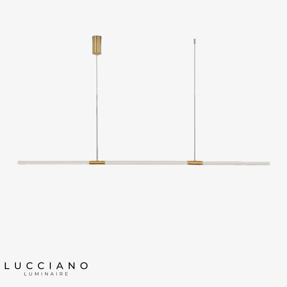 Lustre Led Doré Minimaliste Nevy Luminaire