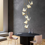 Lustre Led En Verre Butterfly Luminaire Chambre