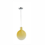 Lustre Led En Verre Coloré Paddle Jaune Luminaire Chambre