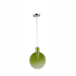 Lustre Led En Verre Coloré Paddle Vert Luminaire Chambre