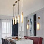 Lustre Led Marbre Blanc Luxury Luminaire Chambre