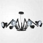 Lustre Led Métal Style Industriel Luminaire Chambre