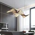 Lustre Led Métallique Réglable Lucian Luminaire Chambre