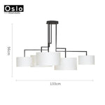 Lustre Led Moderne Abat-Jours American Luminaire Chambre