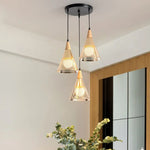 Lustre Led Moderne Abril Conique Luminaire Chambre