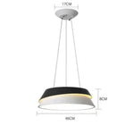 Lustre Led Moderne Bicolore Luminaire Chambre