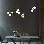 Lustre Led Moderne Branche Colorée Luminaire Chambre