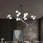 Lustre Led Moderne Branche Colorée Luminaire Chambre