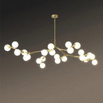 Lustre Led Moderne Branche Colorée Luminaire Chambre