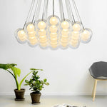 Lustre Led Moderne Bulles Suspendues Luminaire Chambre