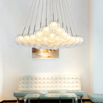 Lustre Led Moderne Bulles Suspendues Luminaire Chambre