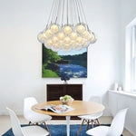 Lustre Led Moderne Bulles Suspendues Luminaire Chambre