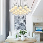 Lustre Led Moderne Bulles Suspendues Luminaire Chambre