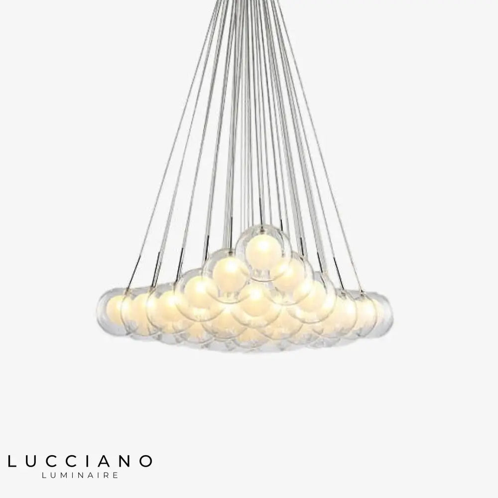 Lustre Led Moderne Bulles Suspendues Luminaire Chambre