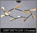 Lustre Led Moderne Multiabat-Jour Créatif 12 Lampes Luminaire Chambre