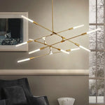 Lustre Led Moderne Suvan Baguettes Luminaire Chambre