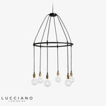 Lustre Led Rétro Industriel Multiampoules Luminaire Chambre