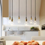 Lustre Led Rétro Industriel Multiampoules Luminaire Chambre