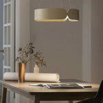 Lustre Led Rond En Bois Nordic Luminaire Chambre