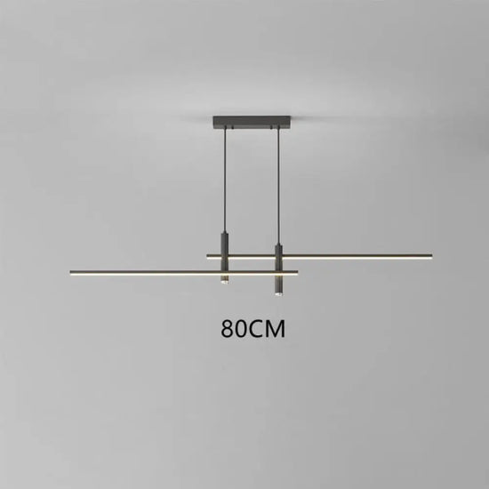 Lustre Led Sarno Minimaliste En Barre Luminaire Doré