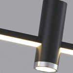 Lustre Led Sarno Minimaliste En Barre Luminaire Doré
