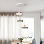 Lustre Led Scandinave Bois Ainhara Luminaire Chambre