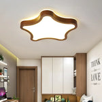 Lustre Led Scandinave En Bois Amade Luminaire Chambre