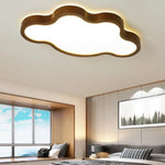 Lustre Led Scandinave En Bois Amade Luminaire Chambre