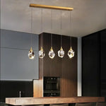 Lustre Led Tyana En Cristal Moderne Luminaire Chambre