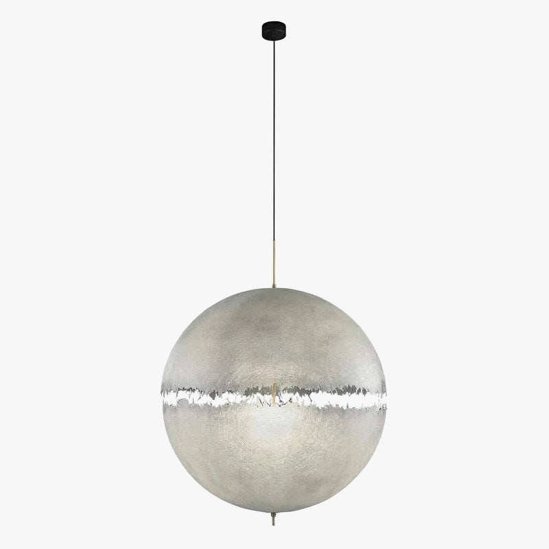 lustre lune led design italien postkrisi en fibre de verre