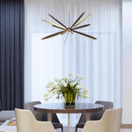 Lustre Métal Led Multi-Branches Luxury Luminaire Chambre