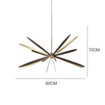 Lustre Métal Led Multi-Branches Luxury Luminaire Chambre