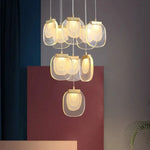 Lustre Moderne Anamy En Verre Luxueux Luminaire Chambre