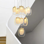 Lustre Moderne Anamy En Verre Luxueux Luminaire Chambre