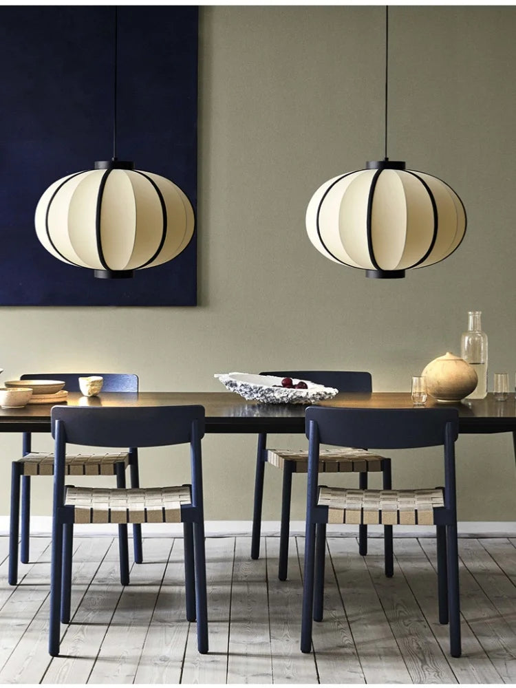 lustre moderne en tissu pour décoration intérieure et restaurant