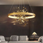 Lustre Moderne Led Or Bahia Luminaire Chambre