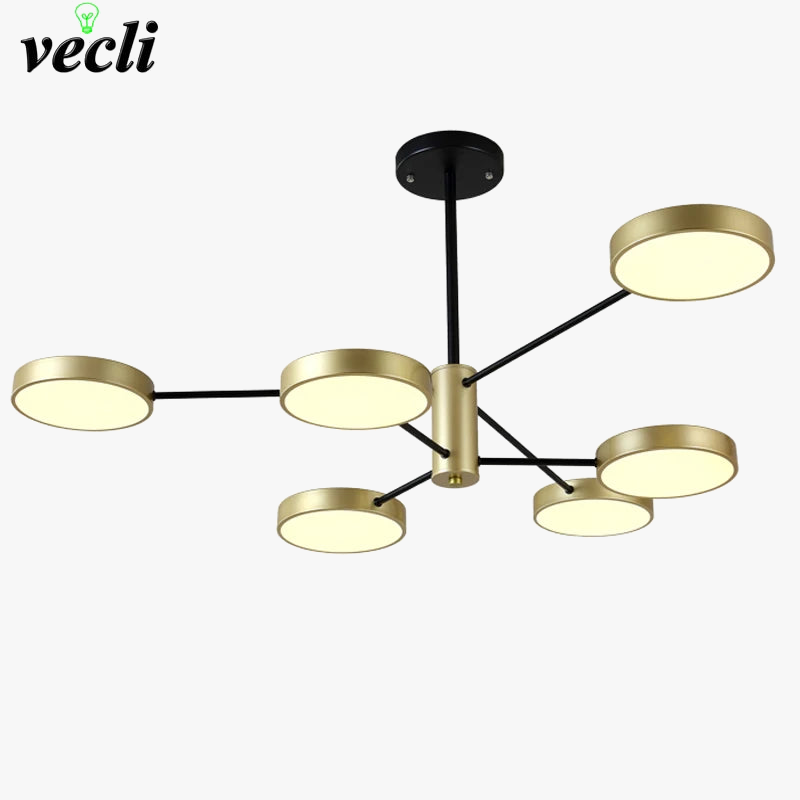 lustre moderne à leds éclairage nordique créatif intérieur