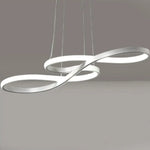 Lustre Moderne Métallique Infinity Kemena Blanc / 220V L750X W320X H1200Mm App Rontrol Luminaire